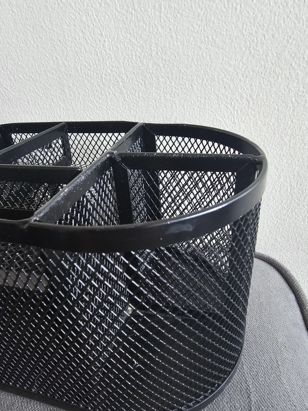 ROLODEX Oval Pencil Cup and Stationary Holder, Black - photo 4