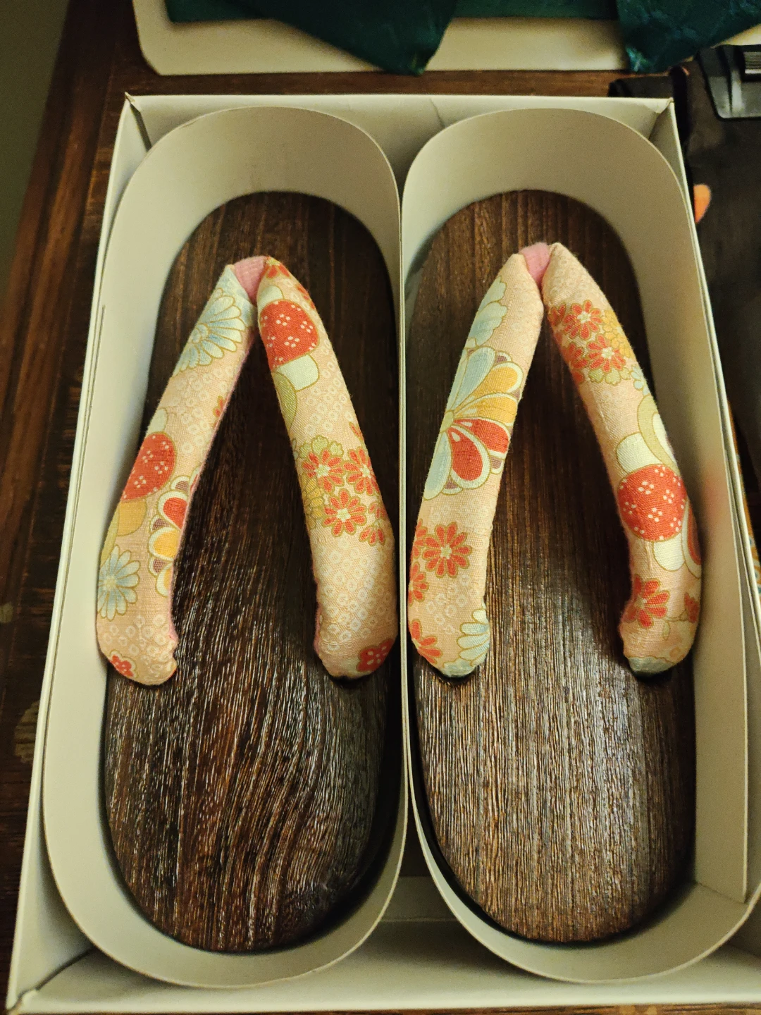 Japanese yukata set (Geta Sandals, yukata, and Obi Sash) - photo 4