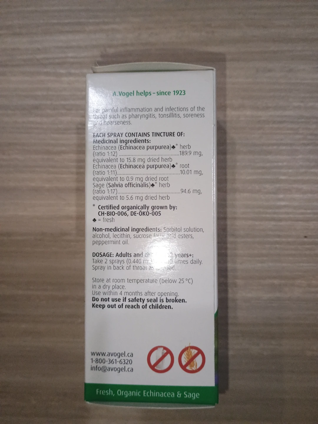 A.Vogel Echinaforce Sore Throat Spray - photo 2