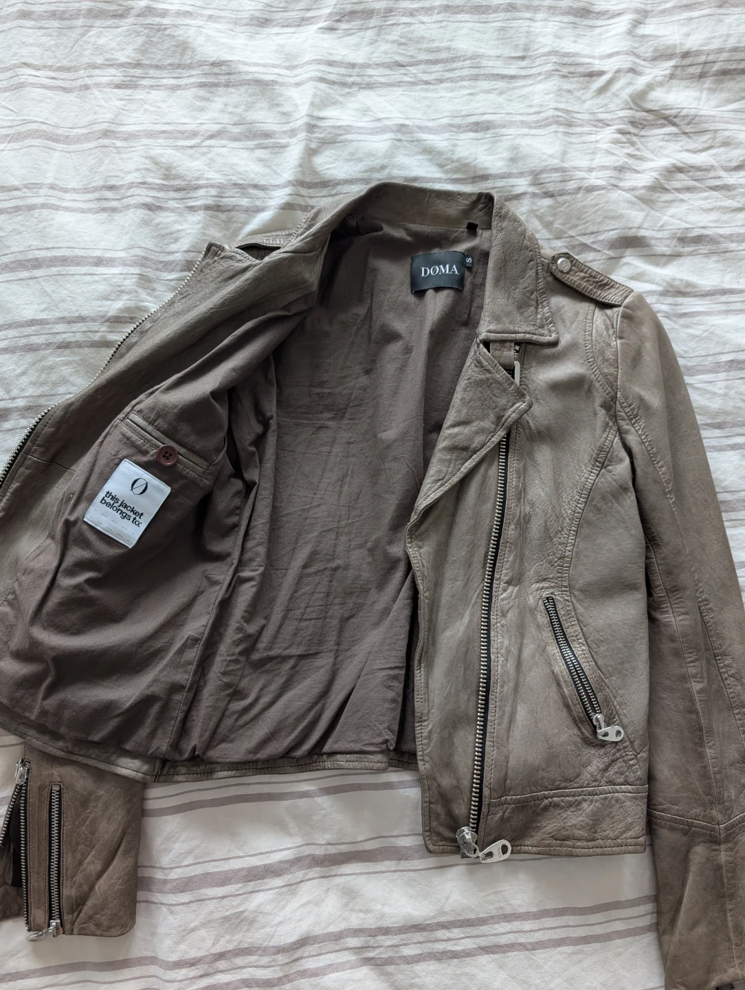 Doma women's leather jacket