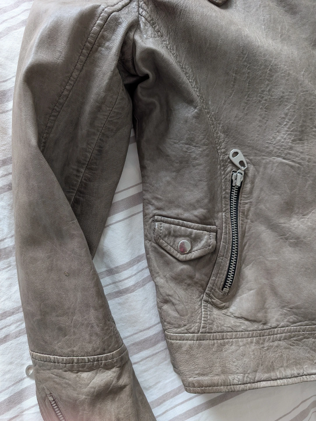 Doma women's leather jacket - photo 4