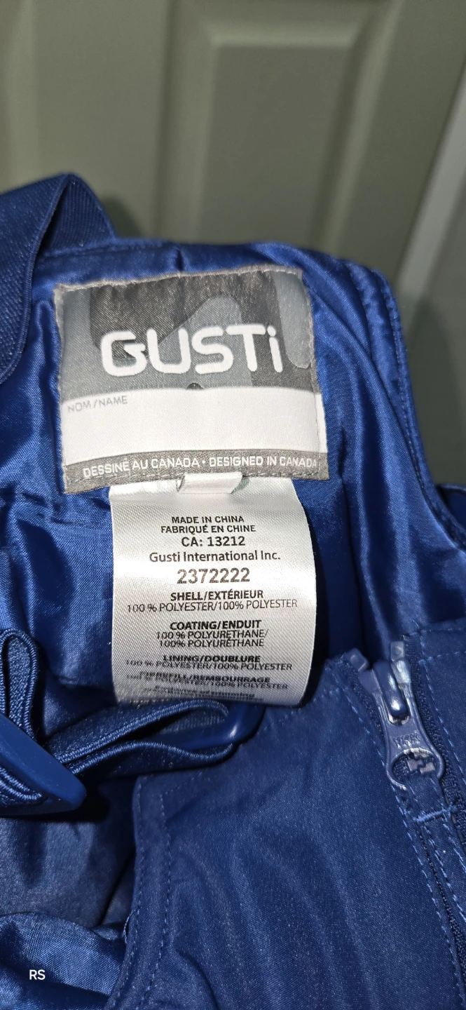 Gusti Kids Snow Pants Navy Blue