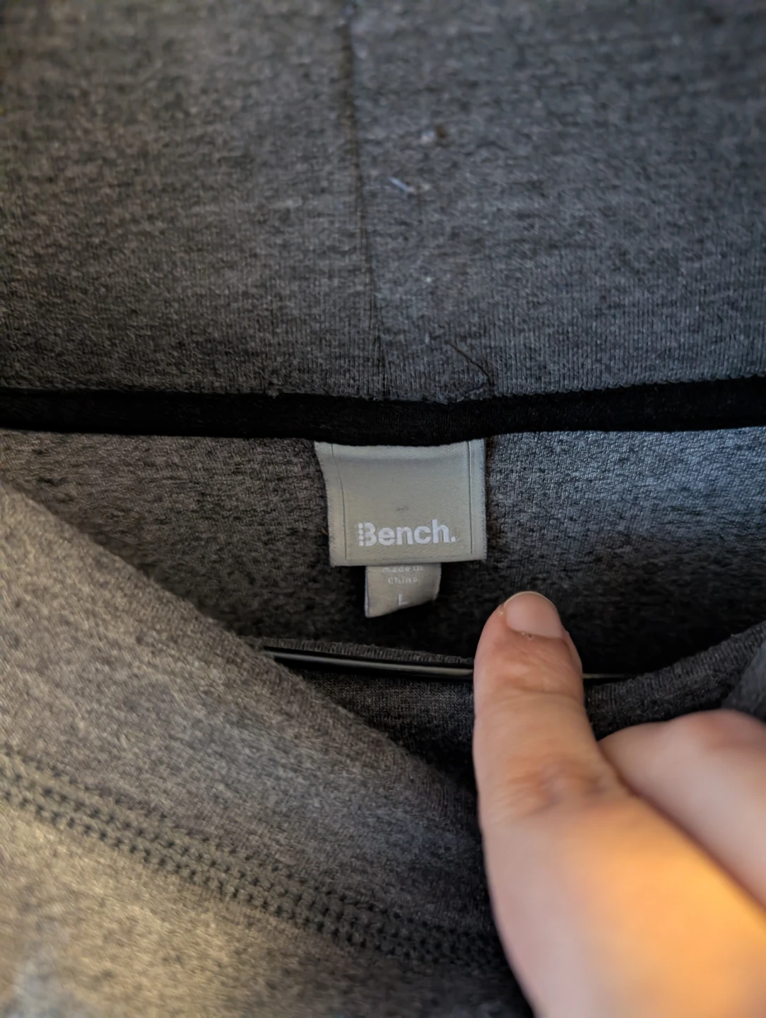 Bench Grey Turtleneck Hoodie with Pocket - photo 5