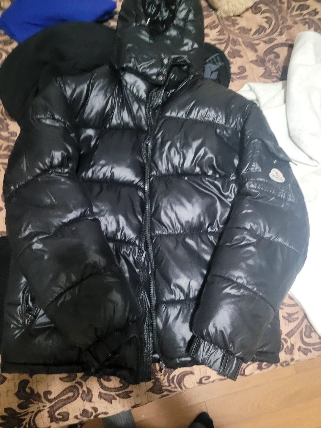 Moncler Black Puffer Jacket