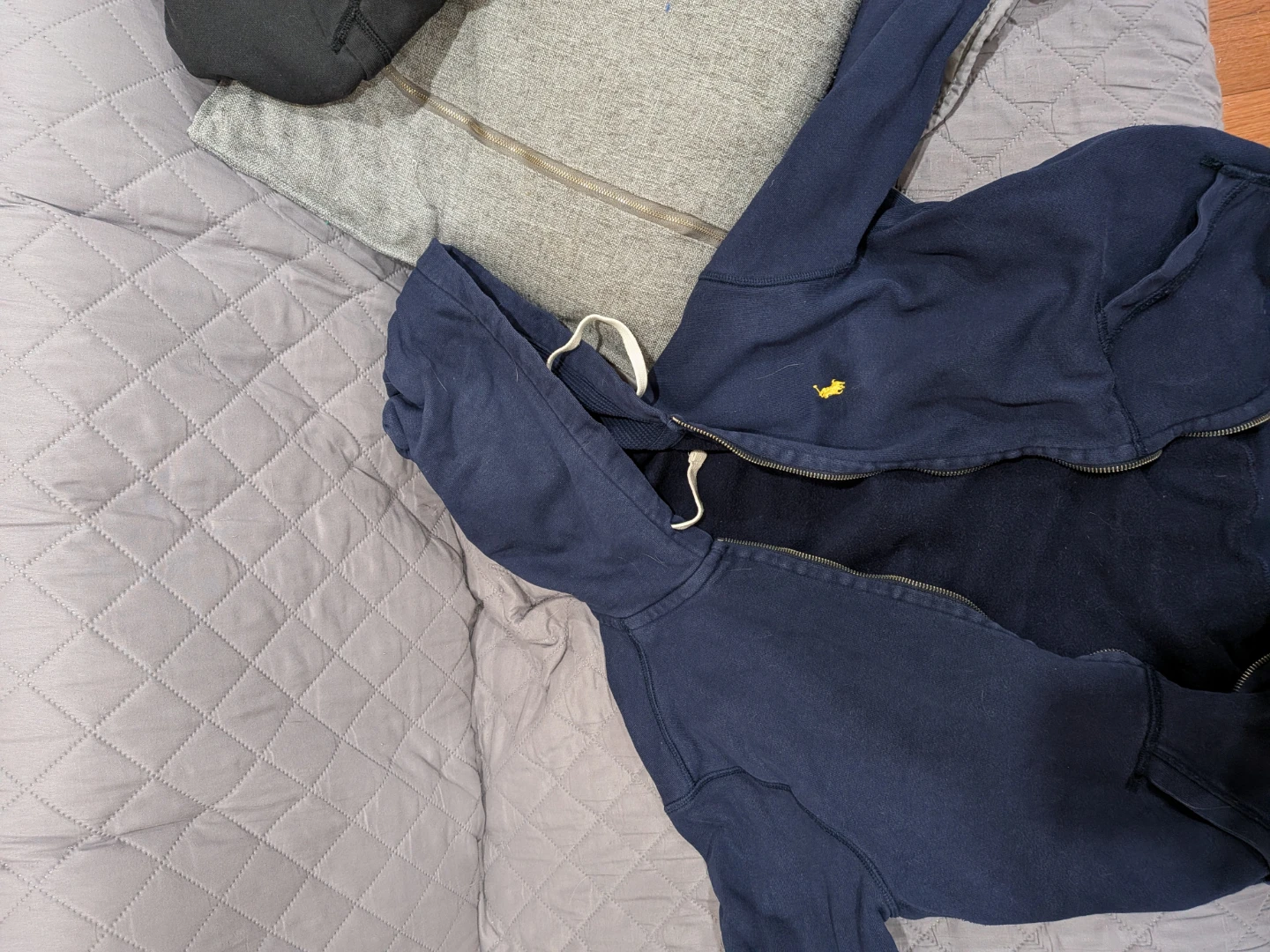 Polo Ralph Lauren Navy Full Zip Hoodie