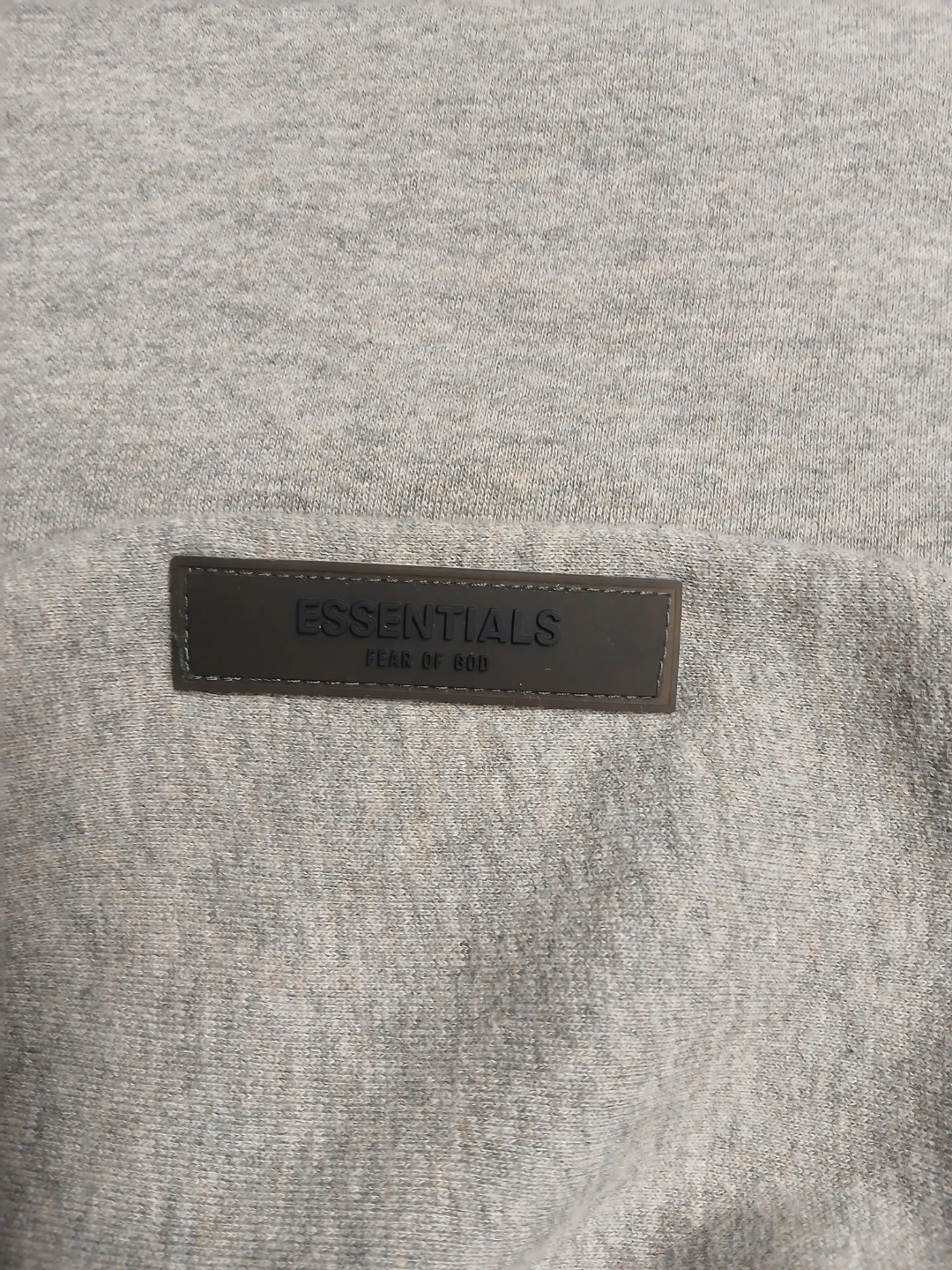 ESSENTIALS Fear of God Grey Hoodie Size L - photo 3