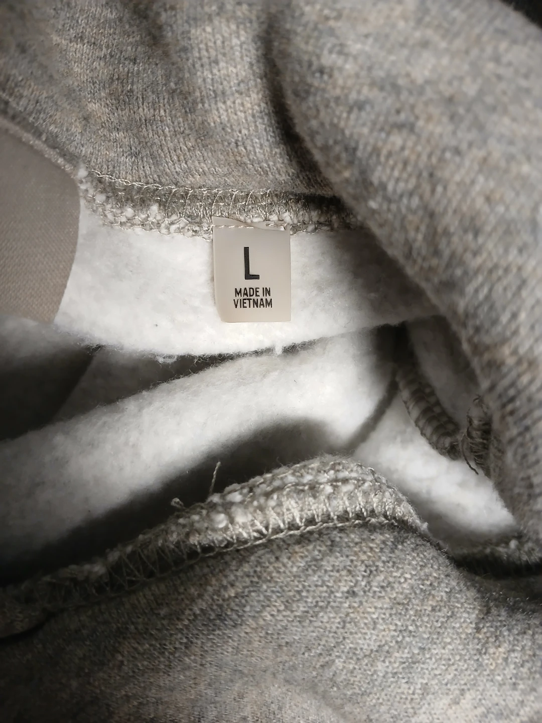 ESSENTIALS Fear of God Grey Hoodie Size L - photo 5