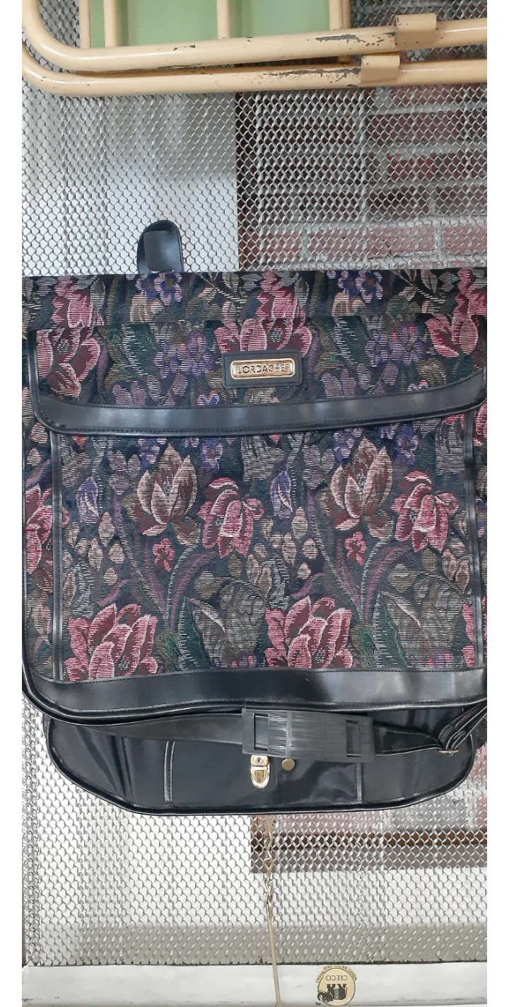 Jordache floral garment bag