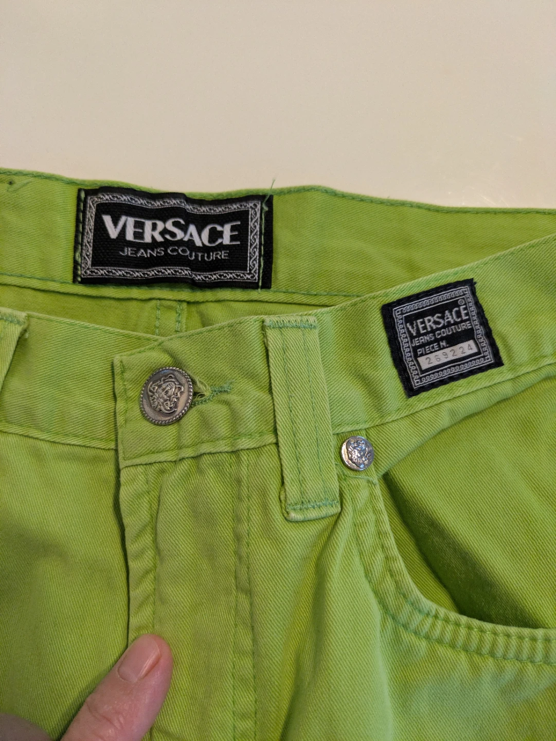 Versace Jeans Couture Bright Green Pants - photo 3