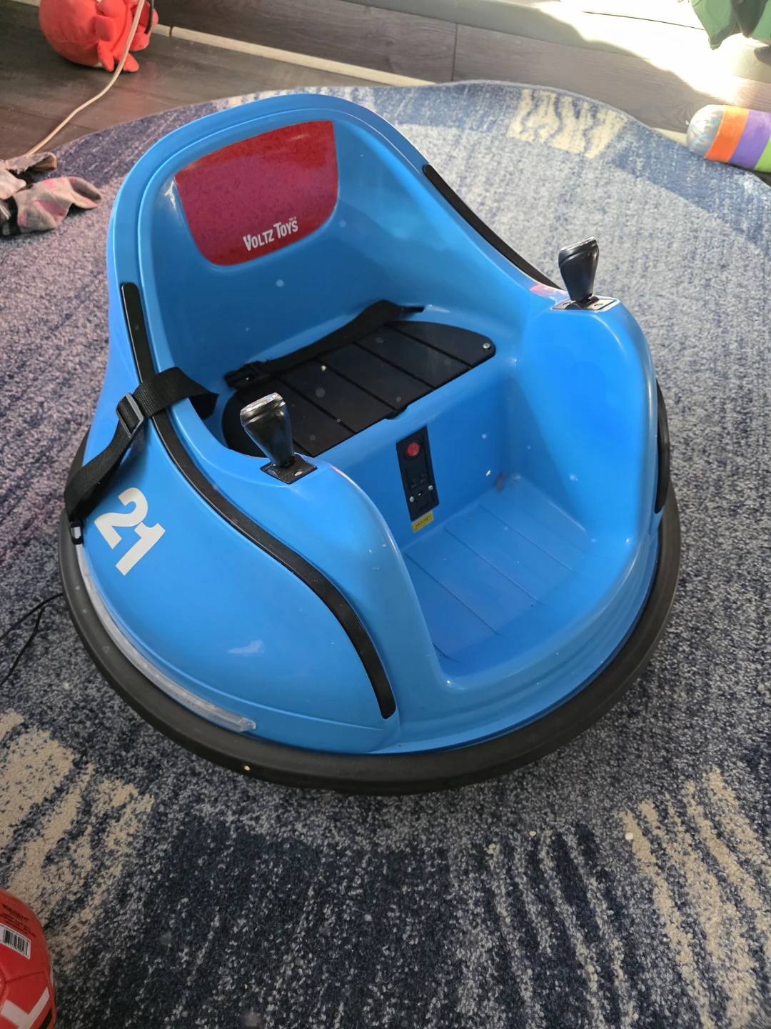 VOLTZ TOYS Kids Ride-On Bumper Car - Blue