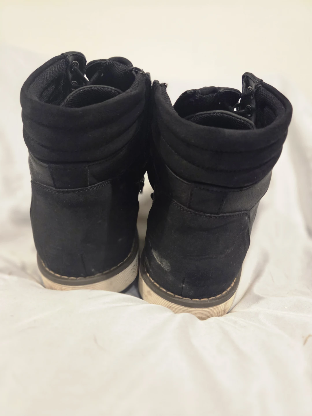 Steve Madden Black Men's Boots Size 9.5 - photo 5