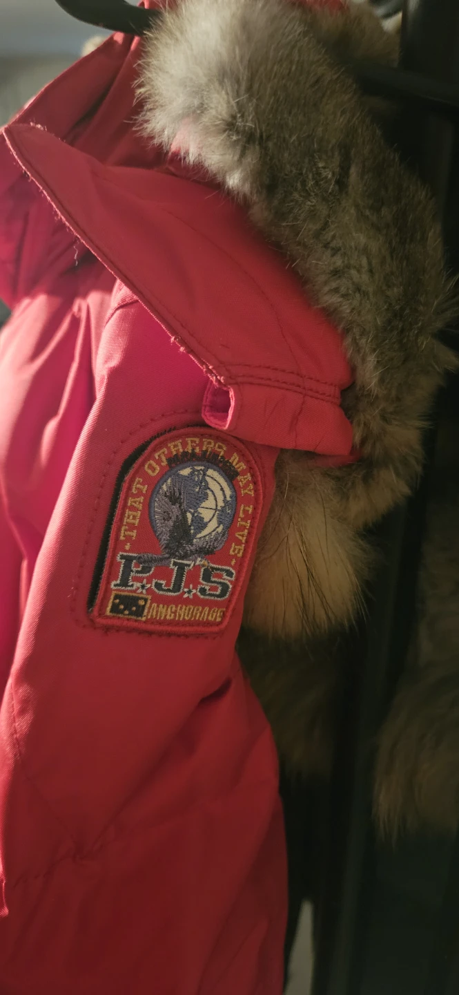 Parajumpers Red Down Winter Parka Jacket - X Small - photo 4