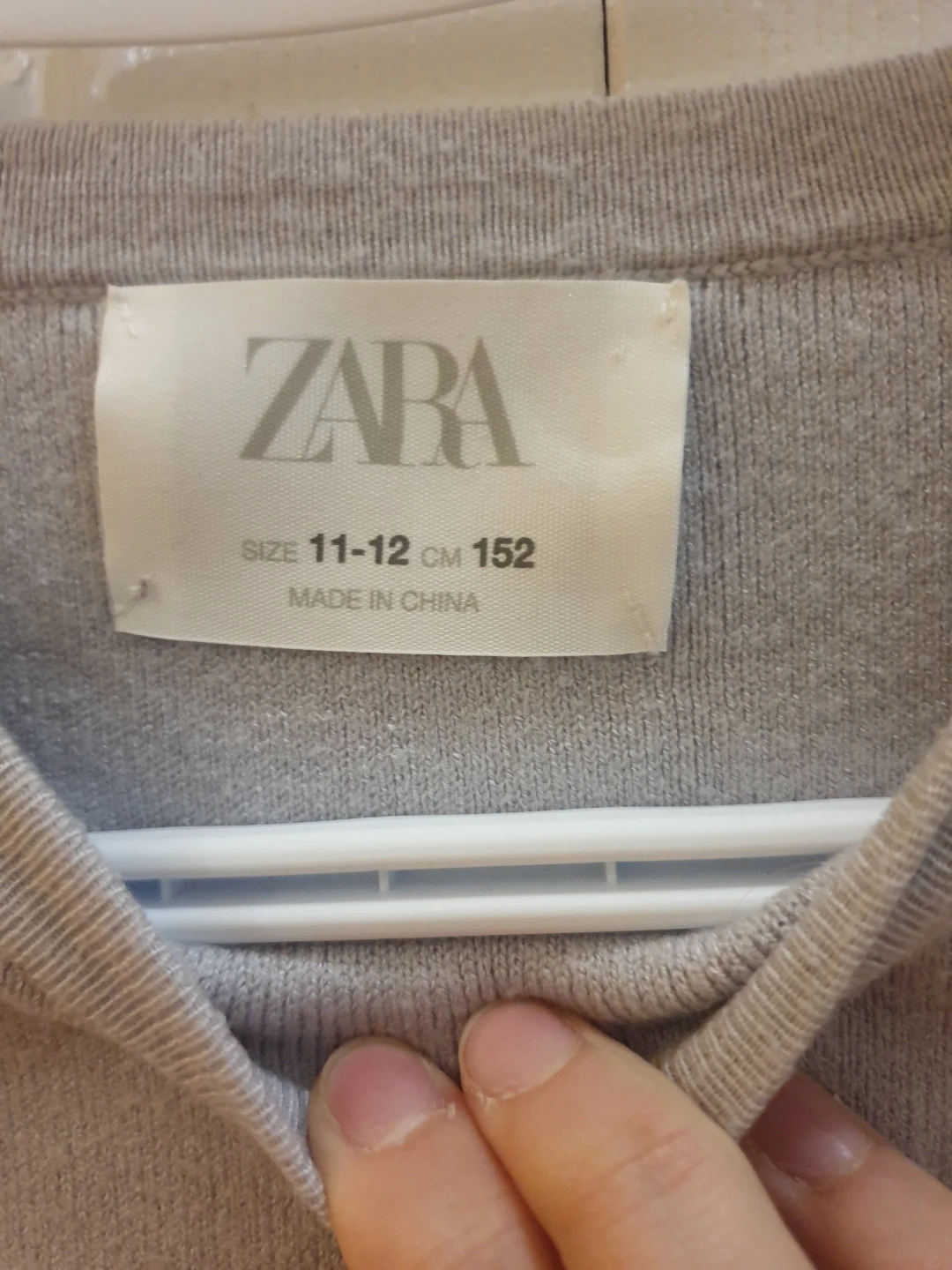 🦄ZARA Kids Grey Sweater with Bow Detail🦄 - photo 2
