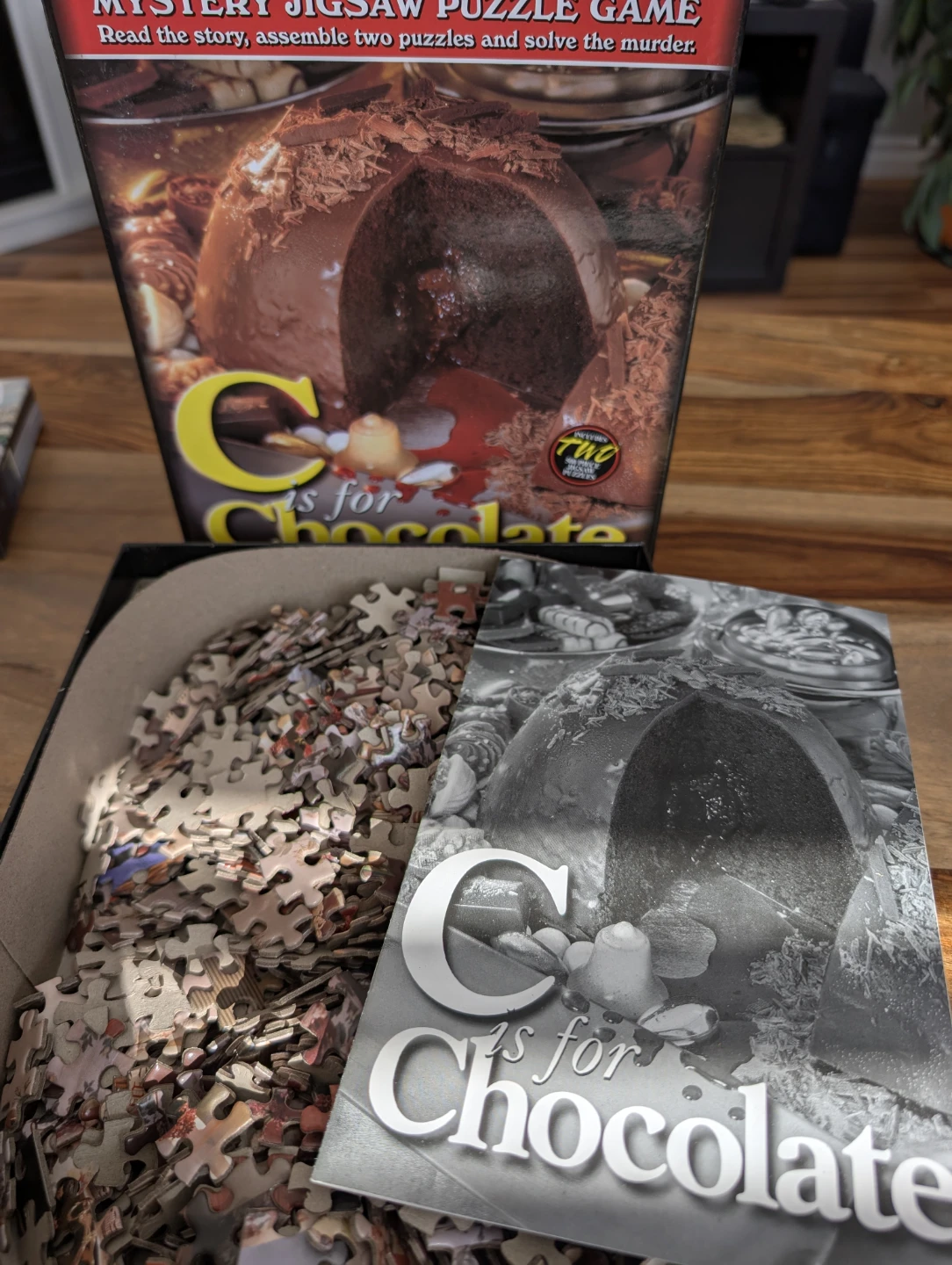 Mystery Jigsaw Puzzle Game - C is for Chocolate - photo 3