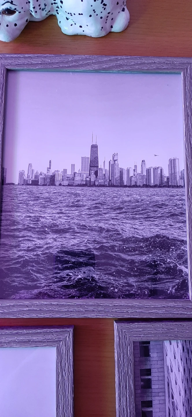 5 Framed Chicago City Photos - photo 4