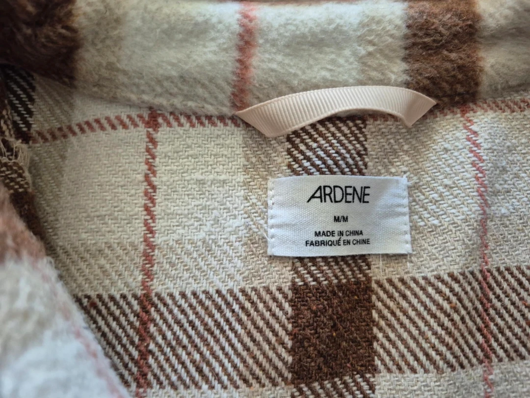 Ardene Plaid Flannel Jacket - photo 3