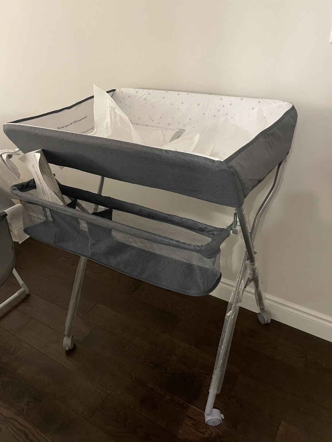 Collapsible Baby Change table, brand new in box