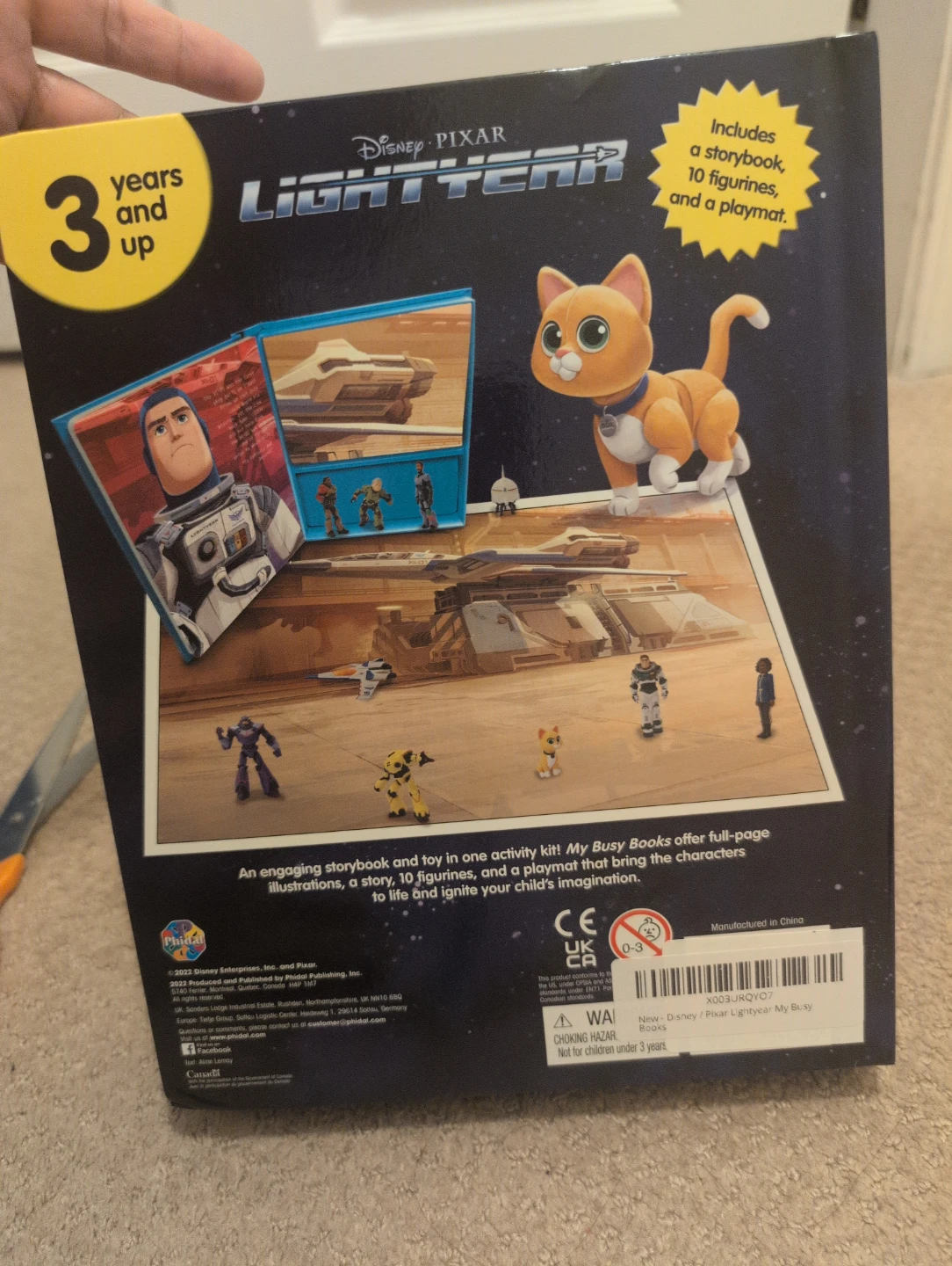 Disney Pixar Lightyear My Busy Books Storybook & Figurines - photo 2