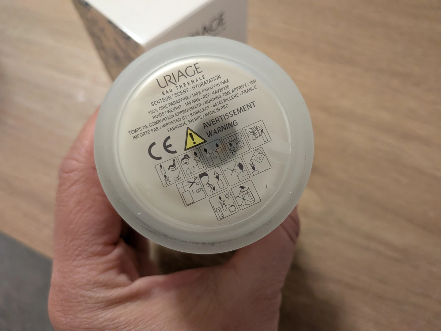 Uriage Eau Thermale Perfumed Candle - photo 4