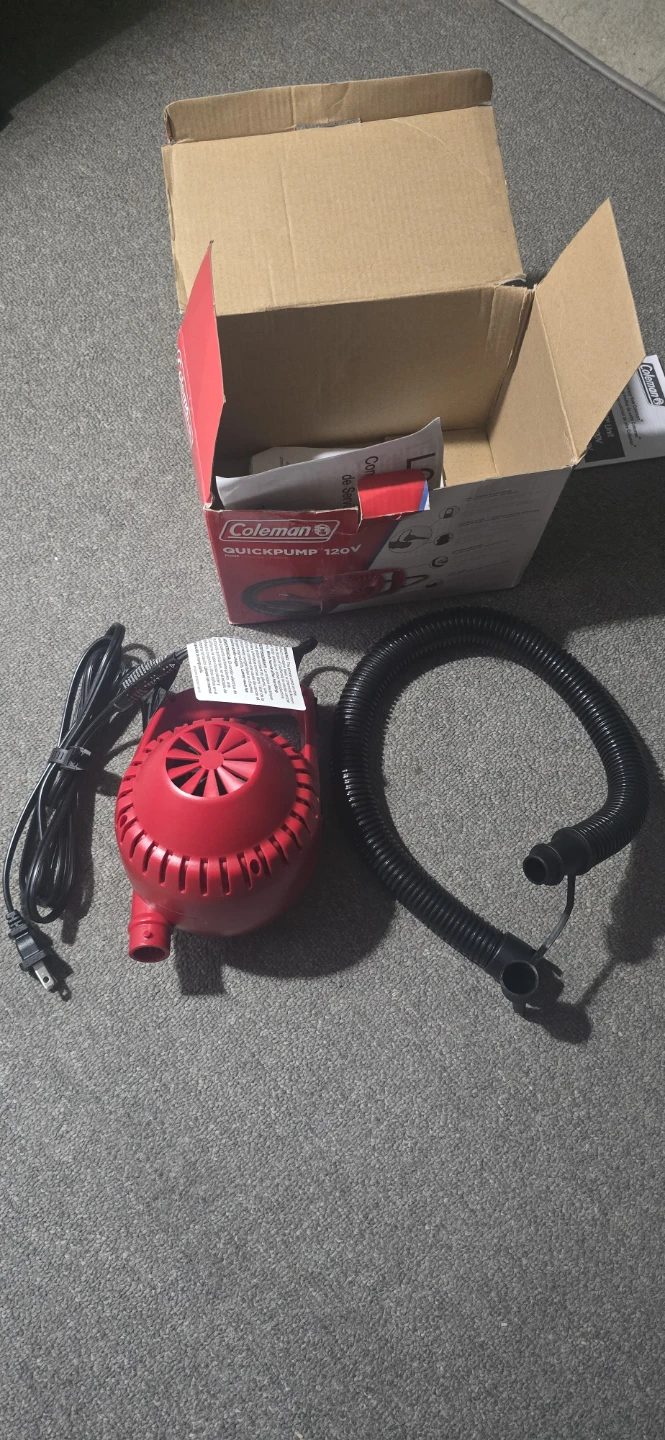Coleman QuickPump 120V Air Pump - photo 3