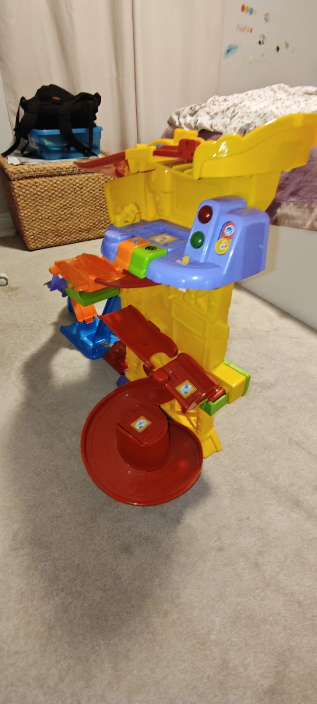 Little People Ferris Wheel and Racetrack Toy - photo 3