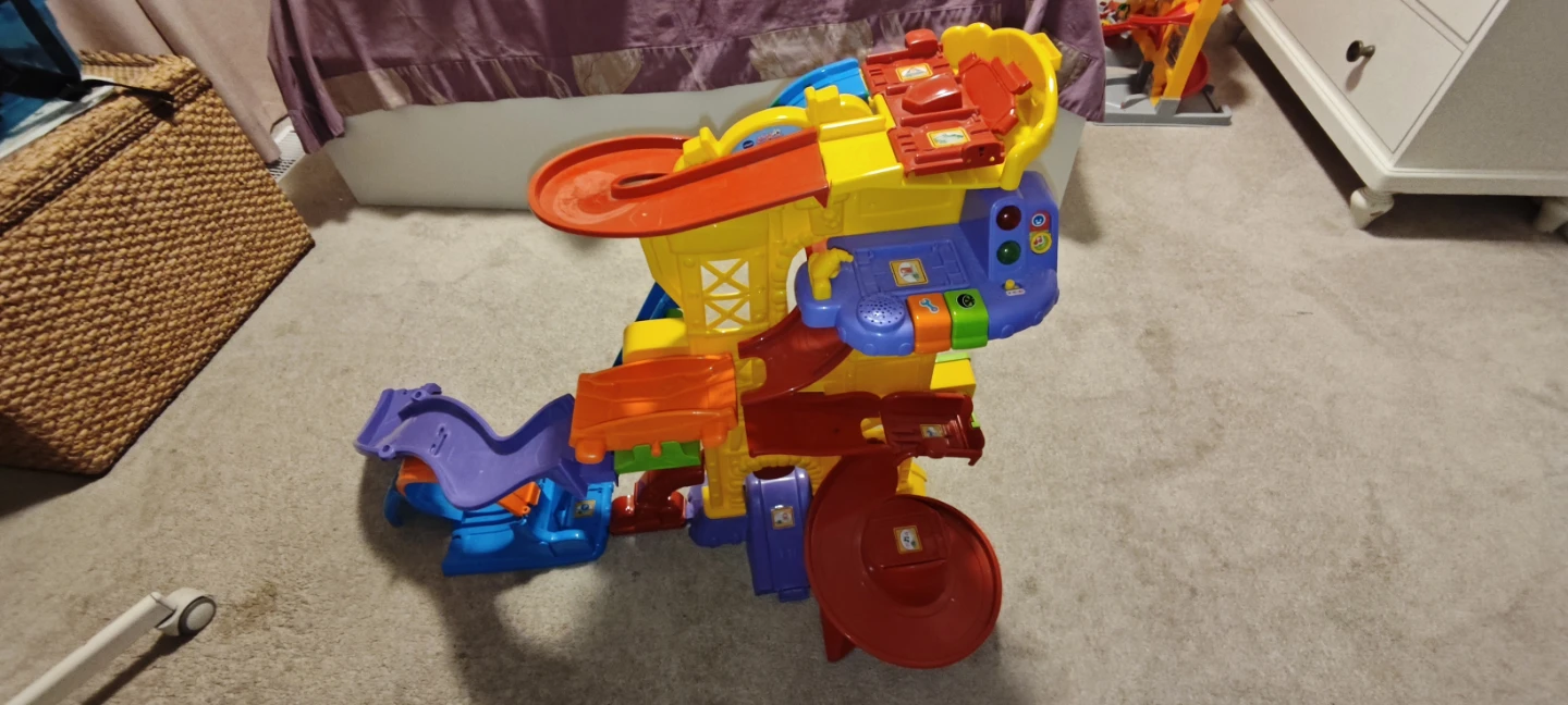 Little People Ferris Wheel and Racetrack Toy - photo 5