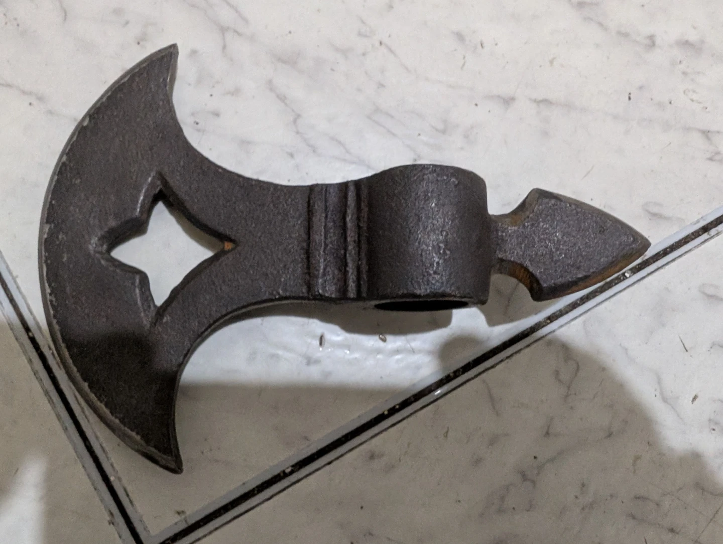 Antique decorative axe head