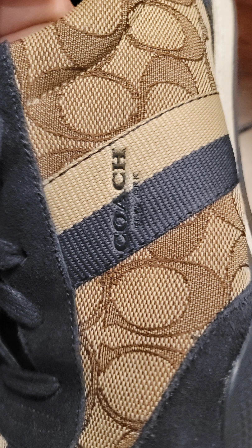 Coach Signature Canvas & Suede Sneakers - photo 3