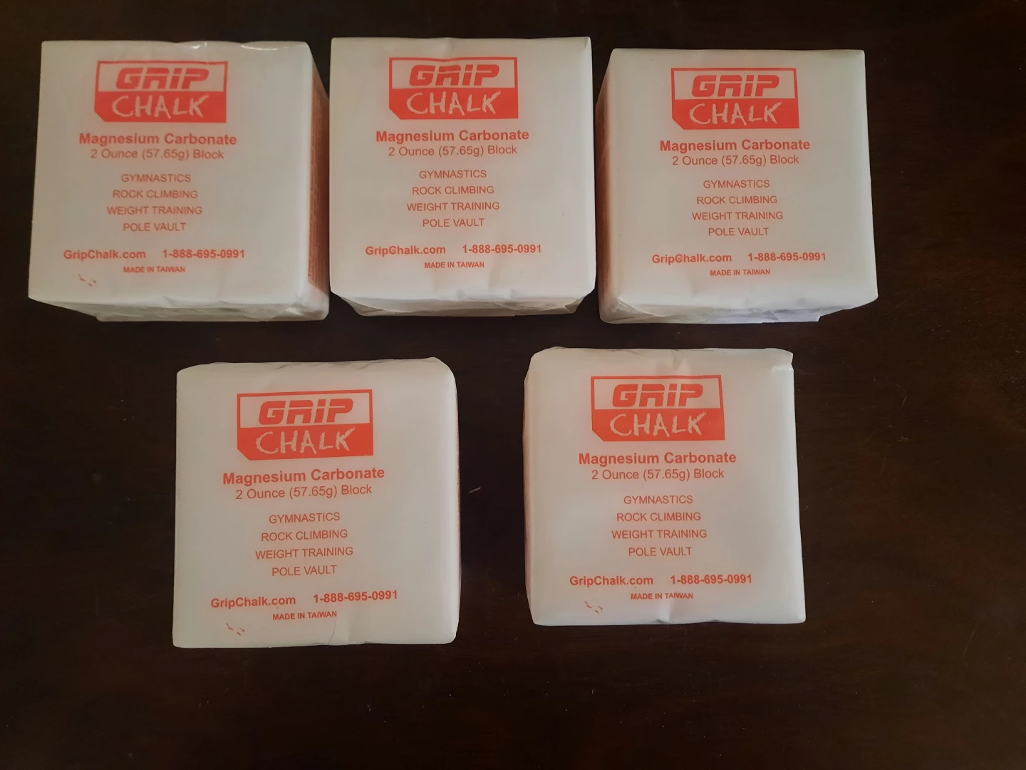 Grip Chalk Magnesium Carbonate Blocks