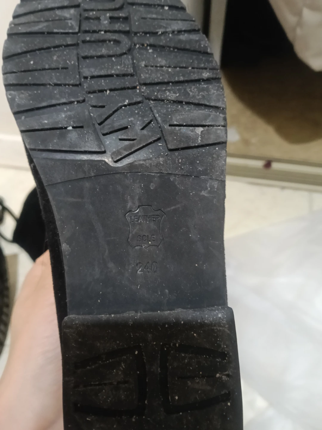 Black Over-the-Knee Boots - Size 240 - photo 3
