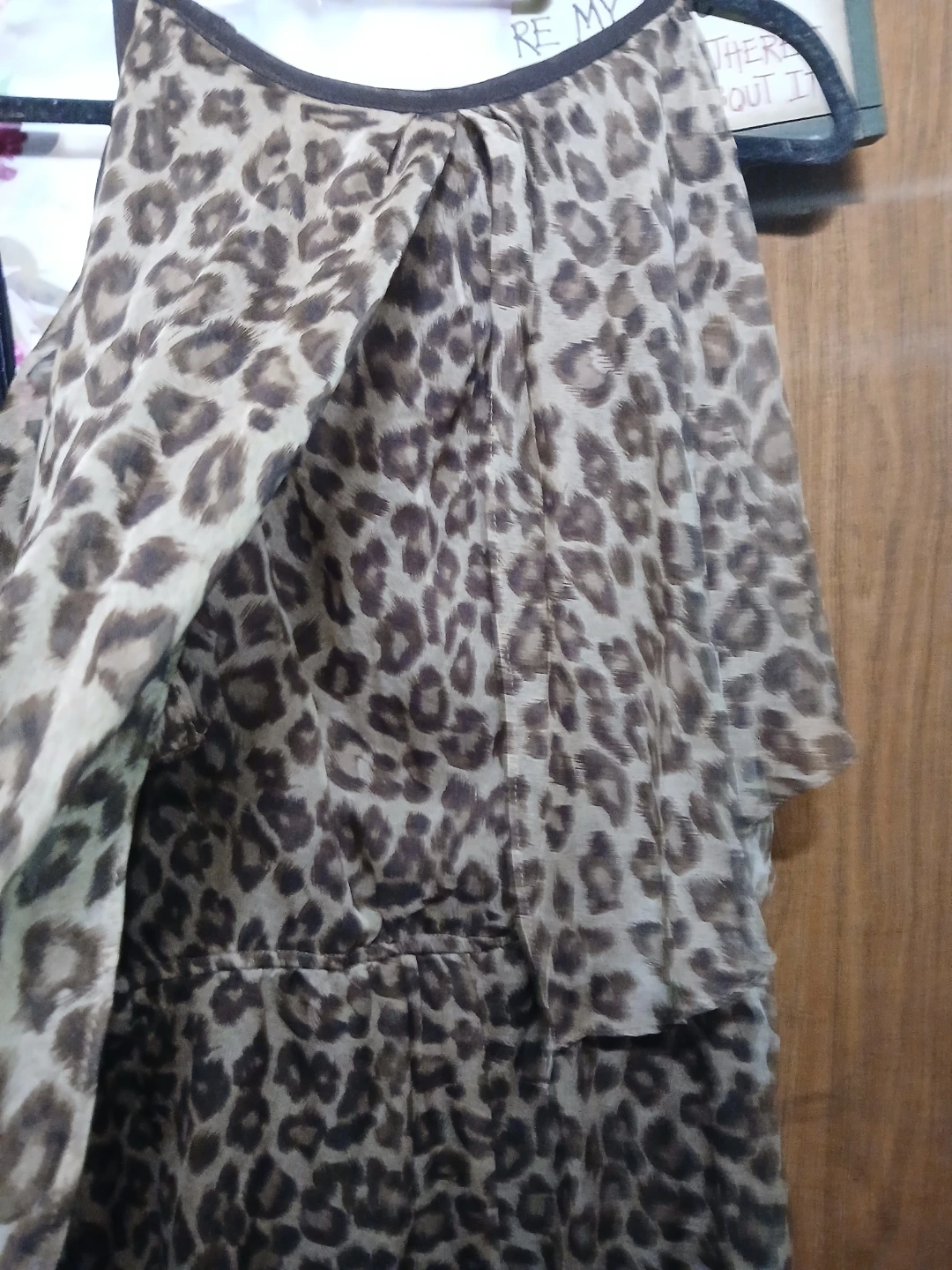 Beautiful leopard size 14 runs small - photo 4