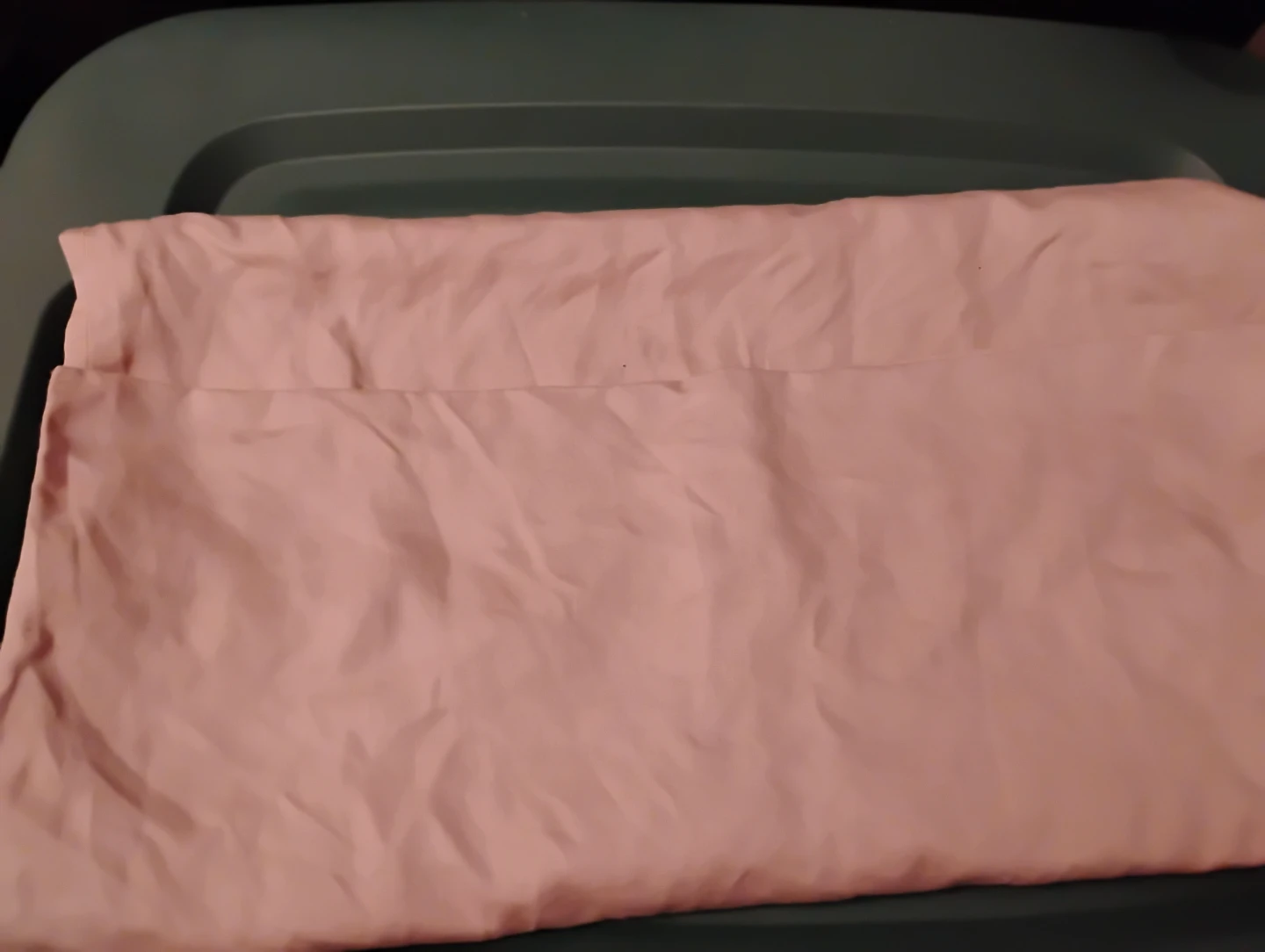ONE SOFT PINK KING SIZE PILLOWCASE