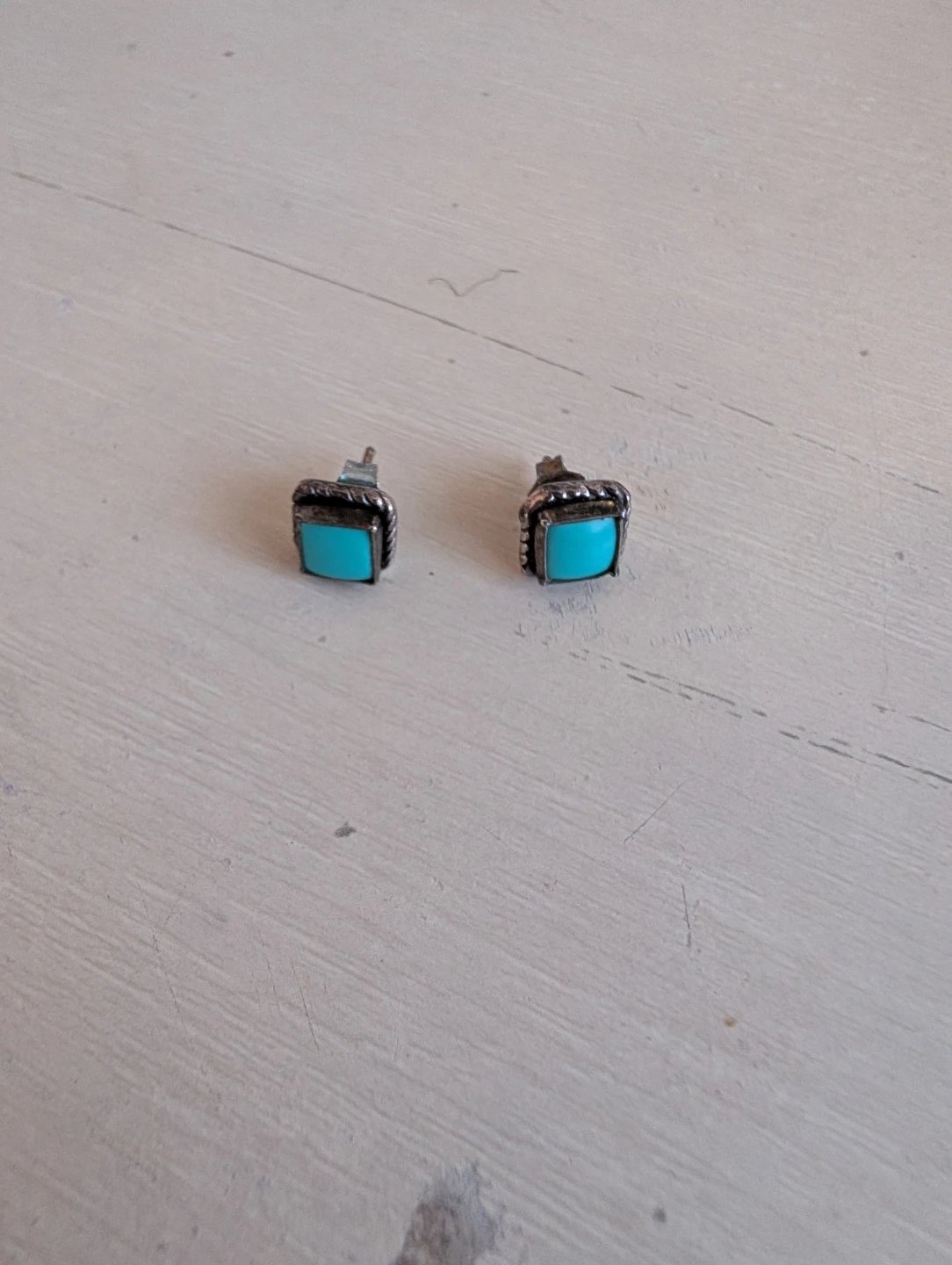Turquoise Sterling Silver Earrings