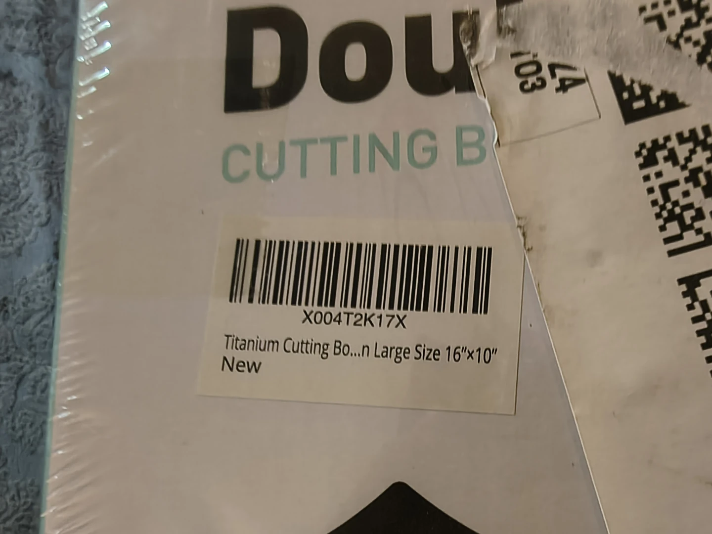 SUMZZZ Titanium Double Cutting Board 16"x10" - photo 2