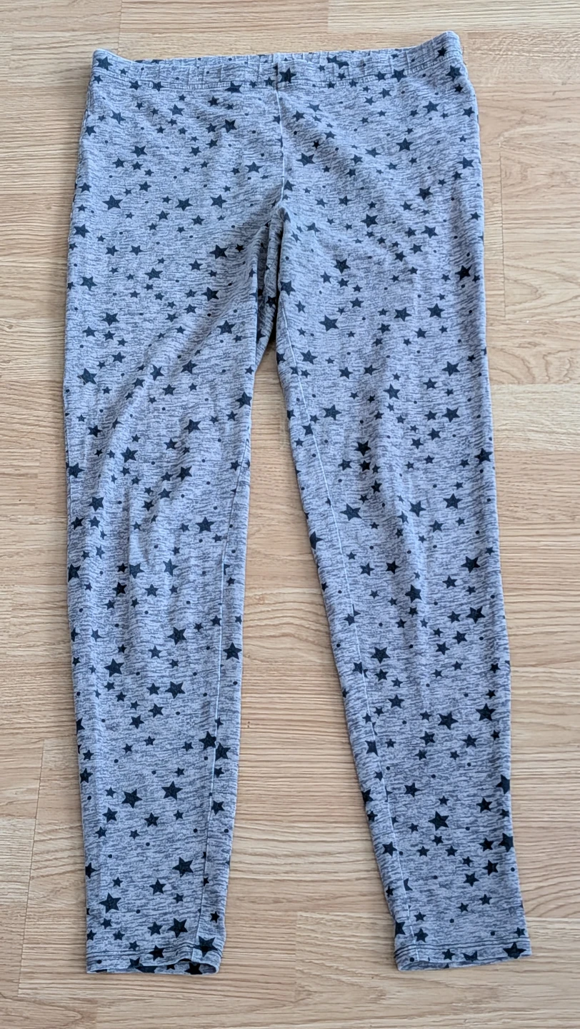 La Senza Lounge Leggings - Womens Medium - Gray Star Print