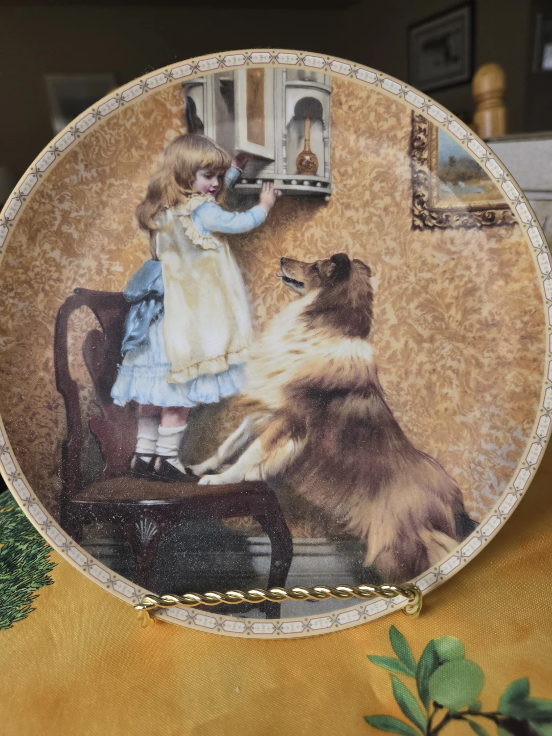 Royal Doulton "Say Please!" Collector Plate