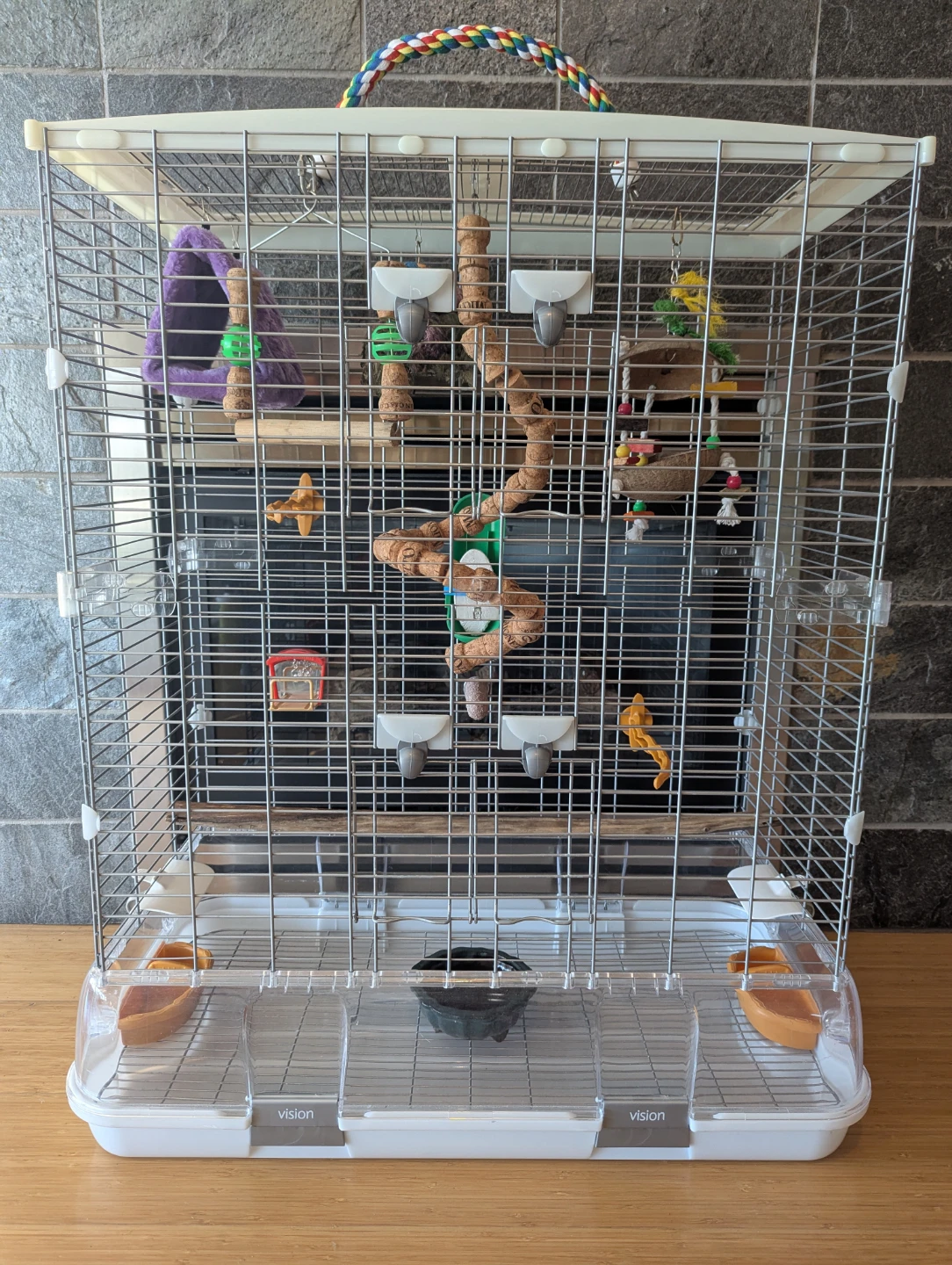 Vision Bird Cage with Accessories