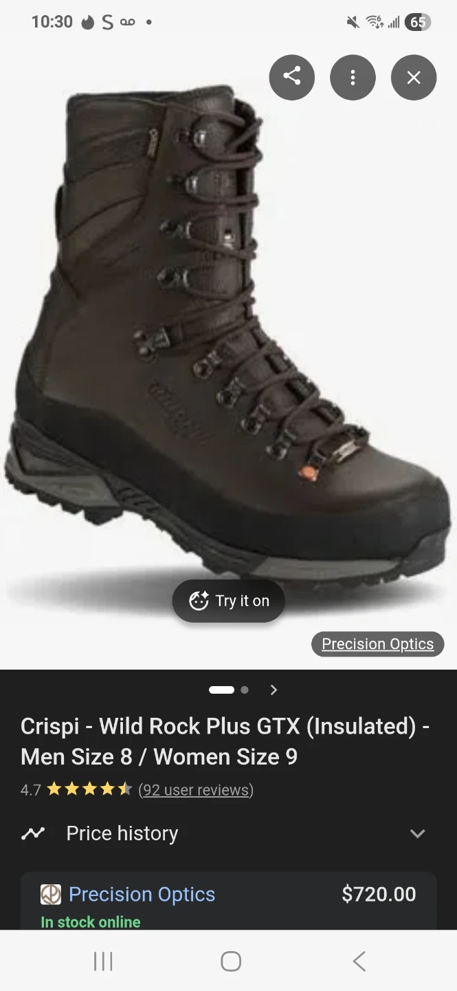 Crispi Wild Rock Plus GTX Insulated Boots
