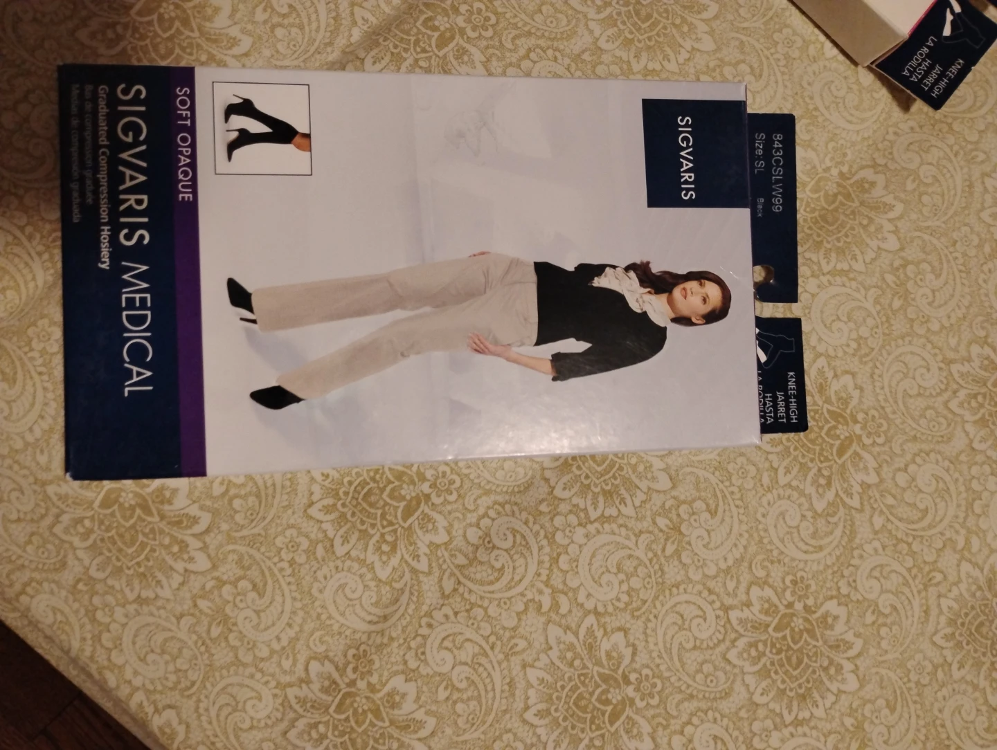Sigvaris compression stockings Size SL count 3