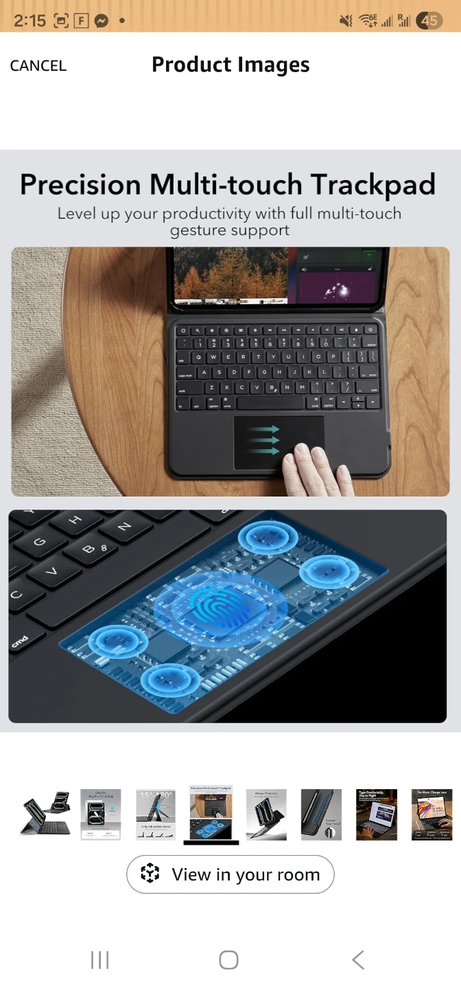 *Brand New* ESR Ascend iPad Pro 11 Inch Case, Magnetic Keyboard - photo 2