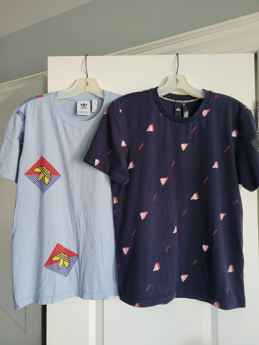 Adidas and Diadora Track Pants and T-shirts Lot - photo 5