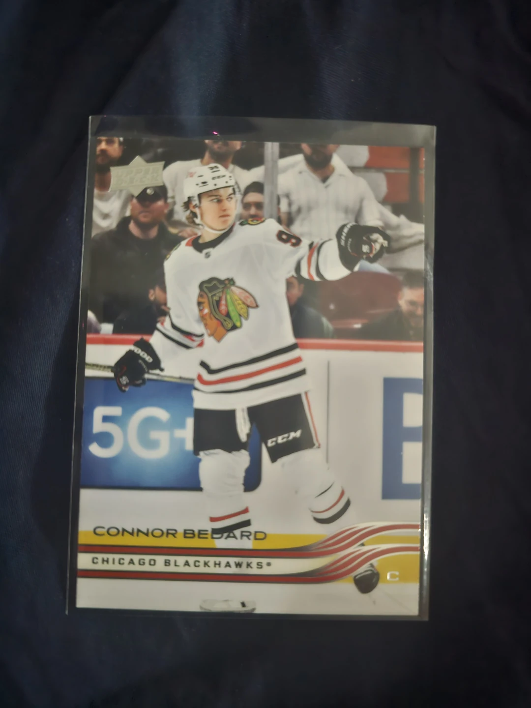 Connor Bedard Chicago Blackhawks Hockey Card