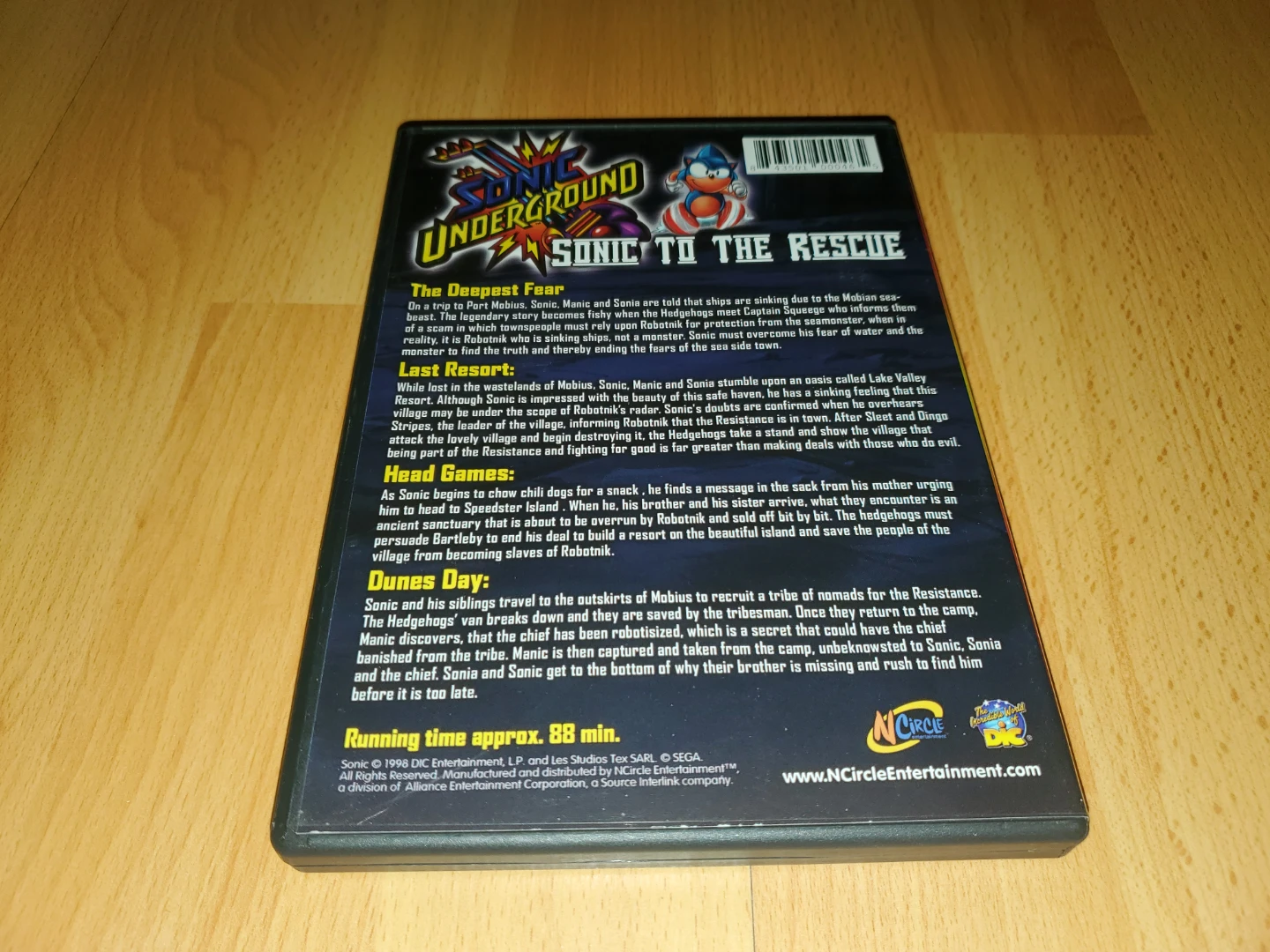 Sonic Underground: Sonic to the Rescue DVD - photo 3