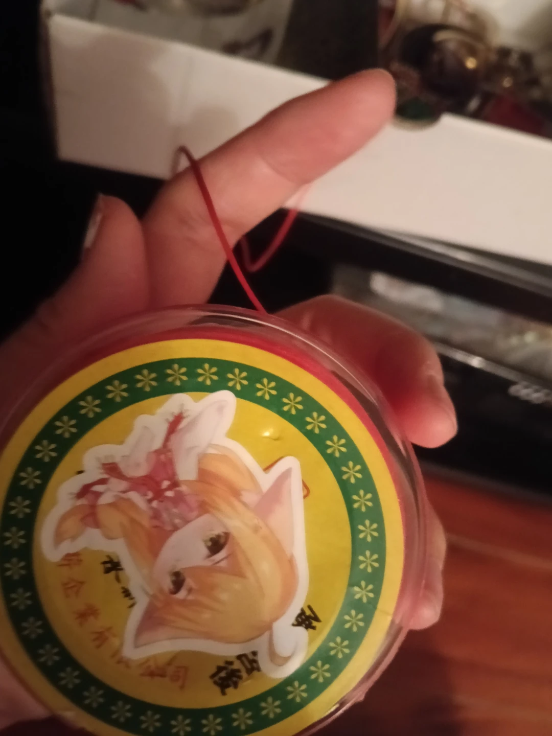 Red String on Spool