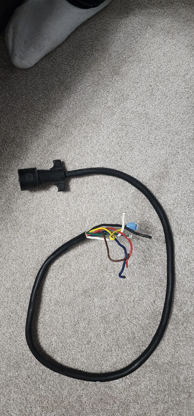 7-Way RV Trailer Plug with Cable - photo 2