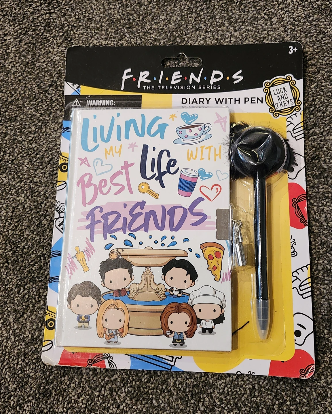 F.R.I.E.N.D.S Diary with Pen