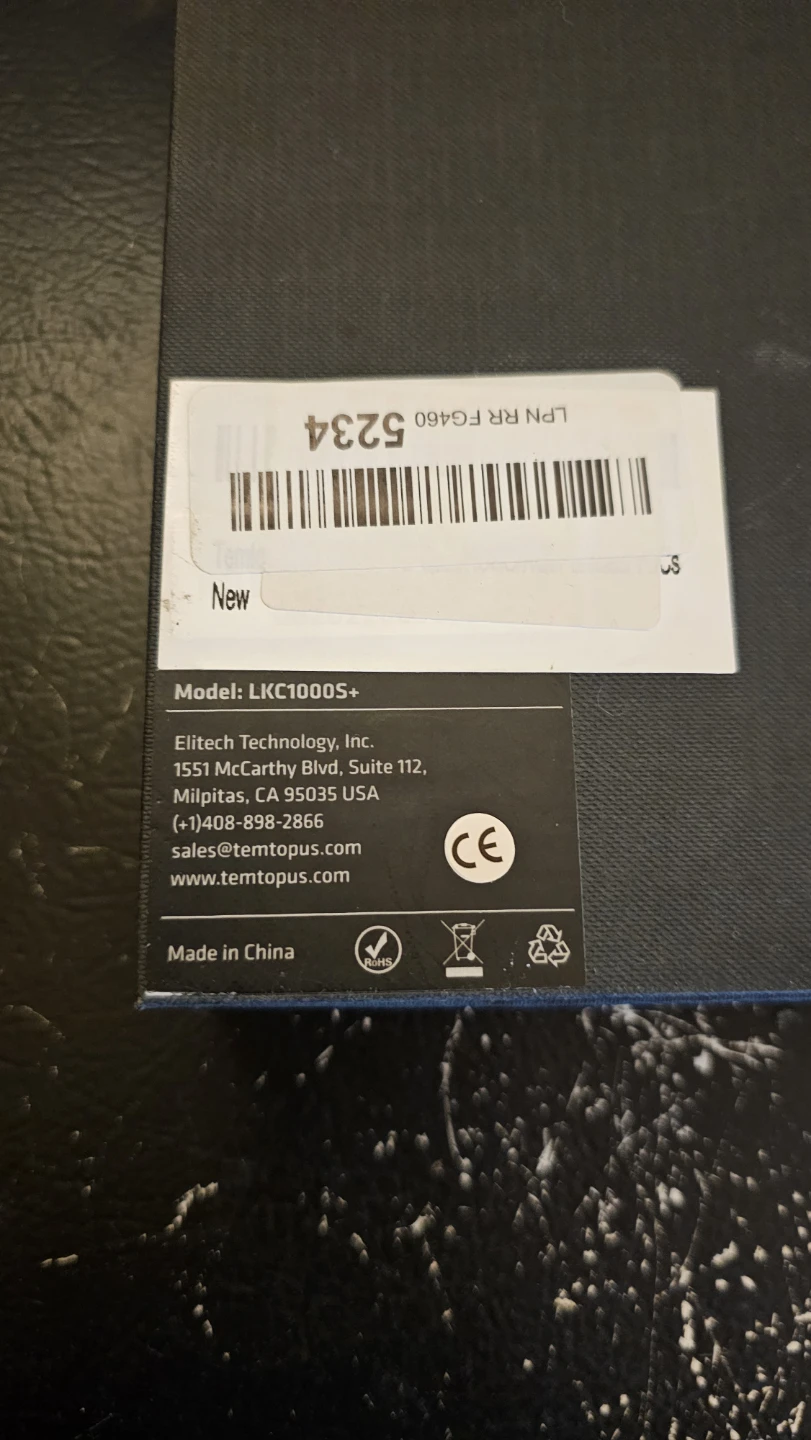 New Temtop LKC1000S+ Air Quality/Humidity/Pollution Monitor - photo 4