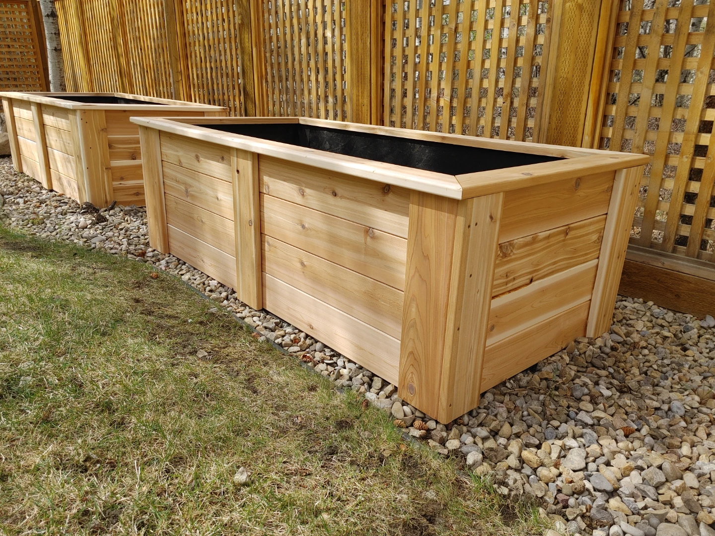 Cedar Garden Boxes