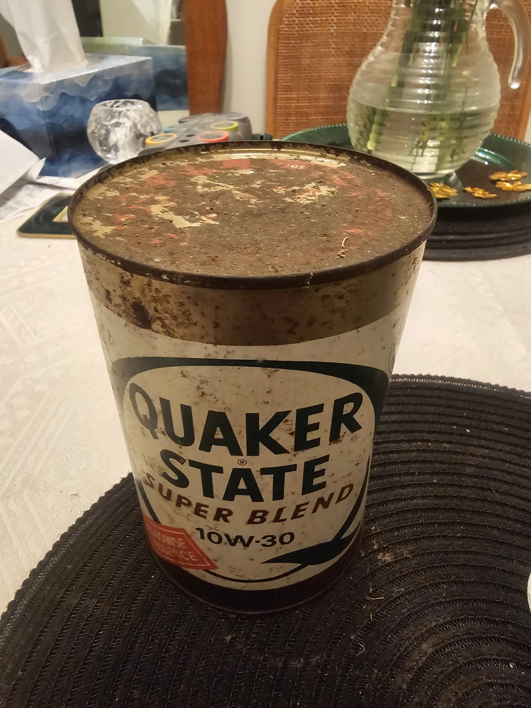 Collection of Vintage Automotive Additive Cans