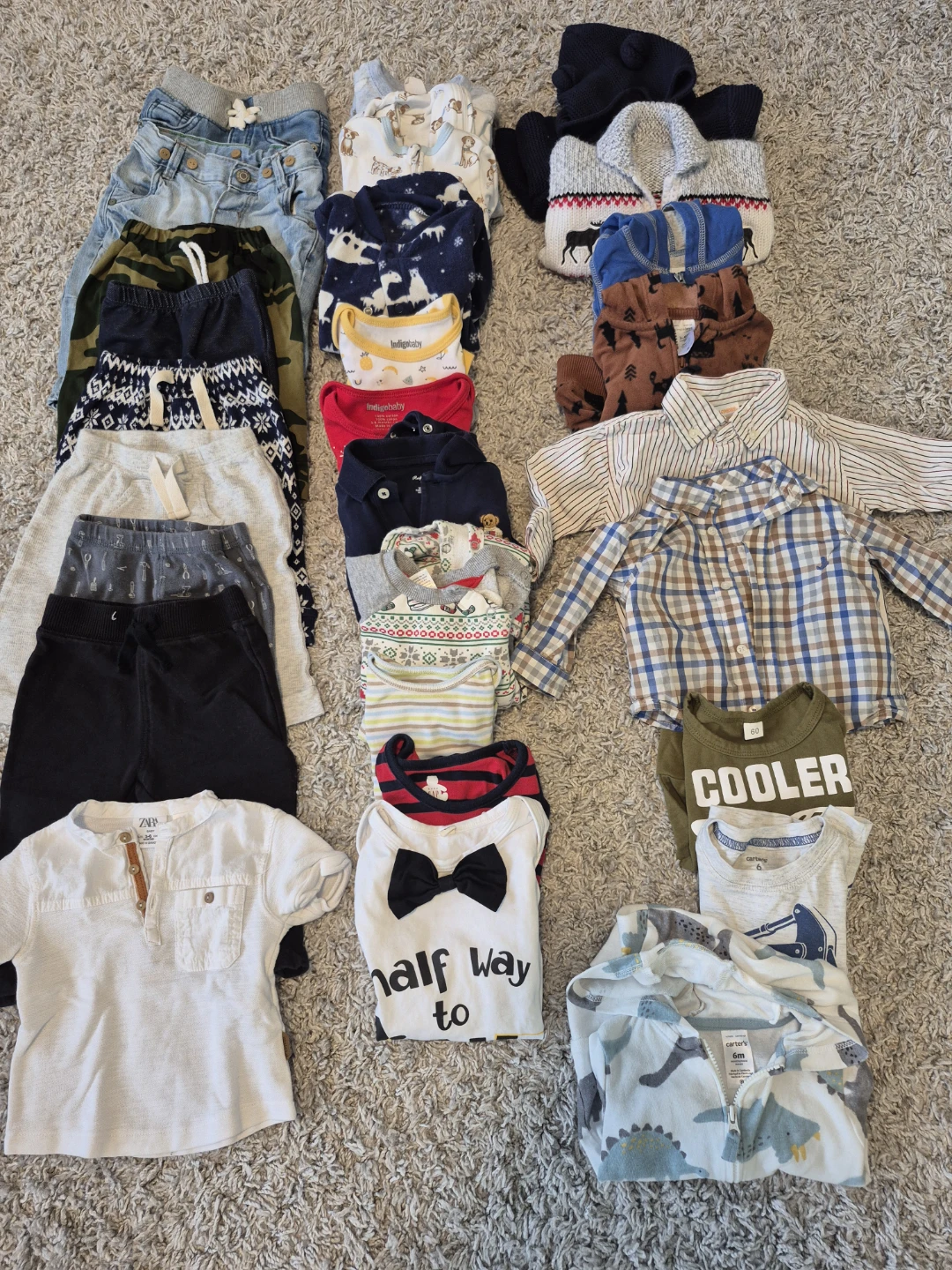 3-6 Months Baby Boy's Clothes Bundle